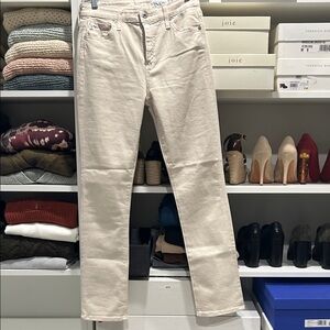 AG Women's Cream Jeans